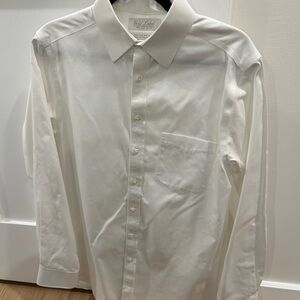 Roundtree & Yorke Classic White Dress Shirt